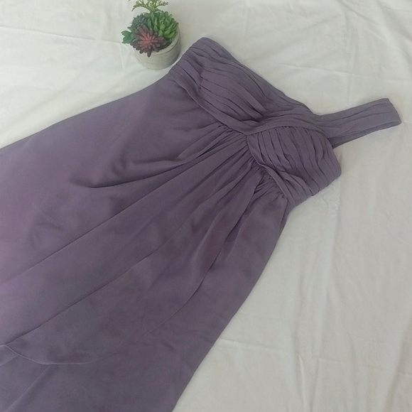 Bill Levkoff purple prom dress sz 12 - Picture 4 of 8